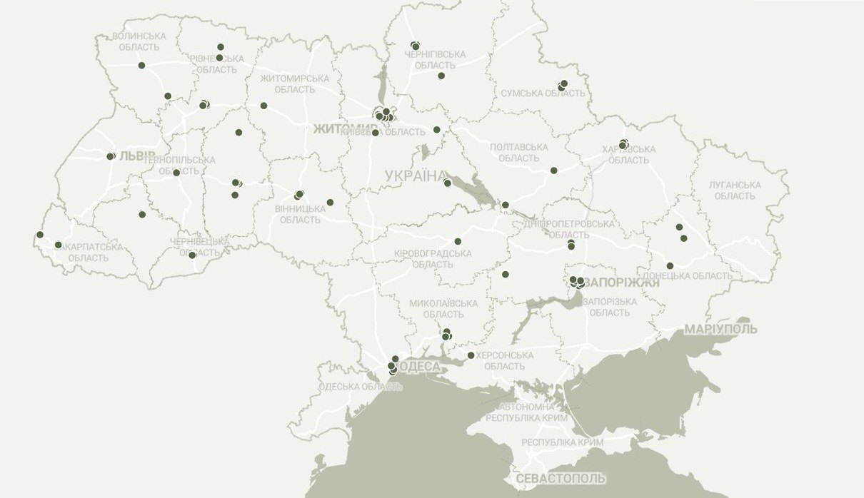 «Меморіал» та «ЛУН Місто» створили мапу вулиць, які названі на честь загиблих українських військових