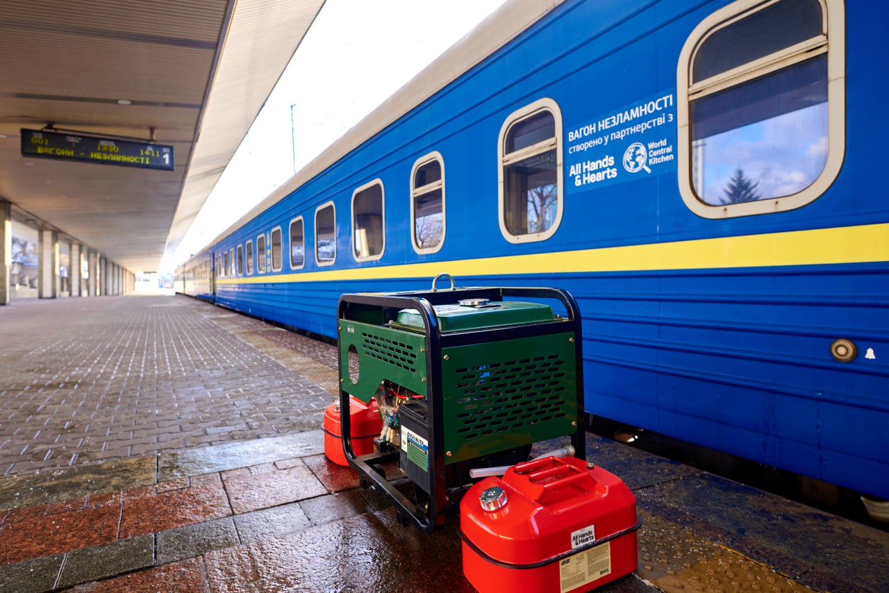 «Вагони незламності»: Укрзалізниця готує мобільні пункти допомоги на випадок блекаутів