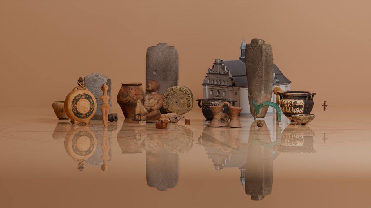 В Україні відкрили онлайн-виставку 3D-артефактів із загрожених війною територій