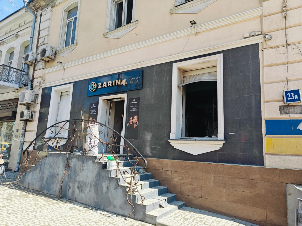 Російський удар по центру Одеси знищив бутик Zarina: бізнес і культура під прицілом війни