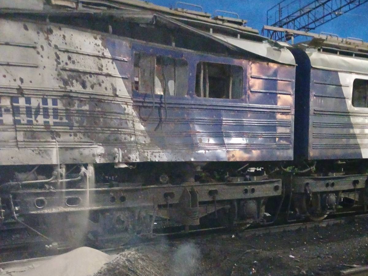 Російський дрон атакував залізничну станцію на Запоріжжі: загинув працівник Укрзалізниці